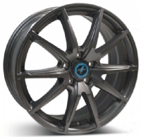 PH Edition II Hawker 7"X18-5/100  ET45 Matt Gun Metal (530 Kg)